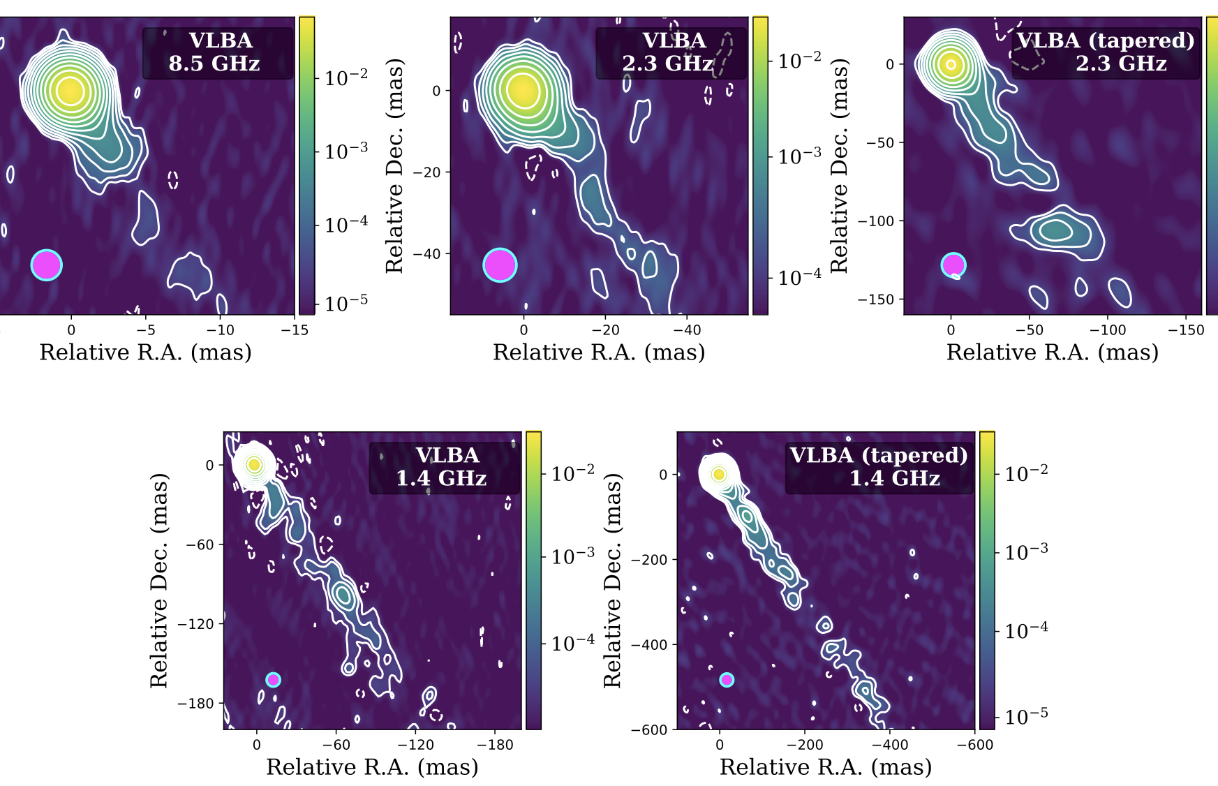 Jet Collimation in a Spiral-hosted Active Galactic Nucleus